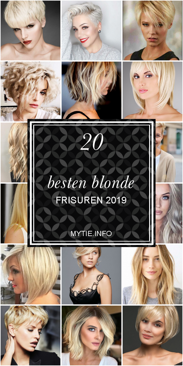 20 Besten Blonde Frisuren 2019